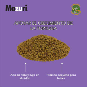 Mazuri baby para tortugas