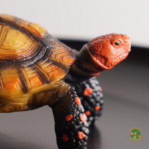 figura tortuga patas rojas