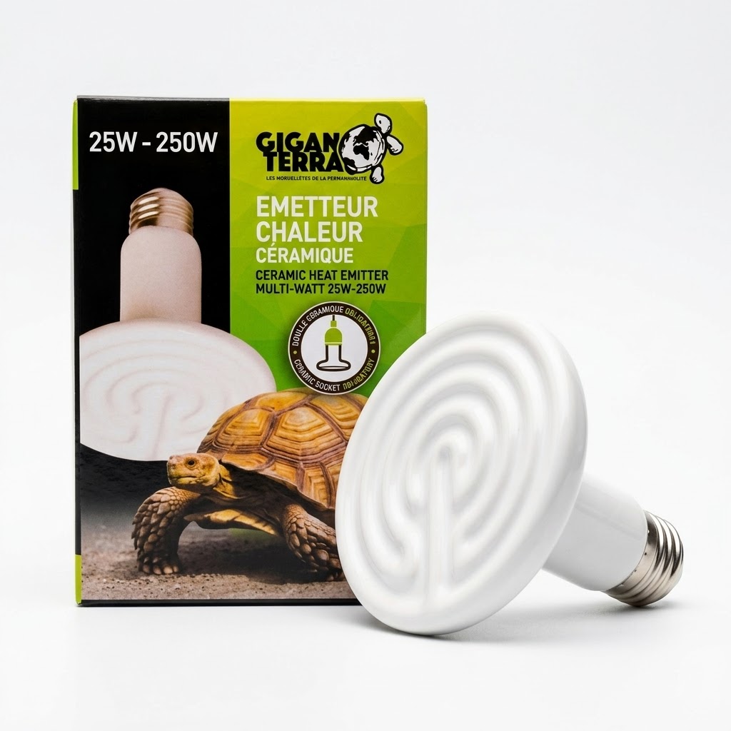 bombillas-de-calor-tortugas-de-tierra-ceramicas-terrario-giganterra-giganterra lampara 150w 250w 75w 100w Bombilla Cerámica para Terrario de Tortugas - (75W / 100W / 150W) - Imagen 1