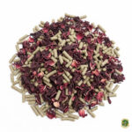 Super fibra - Pienso para tortugas de tierra mezclado con flores de hibiscus - Imagen 3