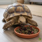Super fibra - Pienso para tortugas de tierra mezclado con flores de hibiscus - Imagen 2