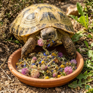 alimento natural para tortugas de tierra