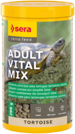 Sera Tortoise Adult Vital Mix | Alimento Premium para Tortugas Terrestres adultas - Imagen 3