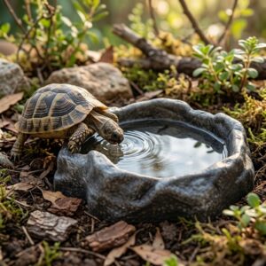 bebedero para tortugas